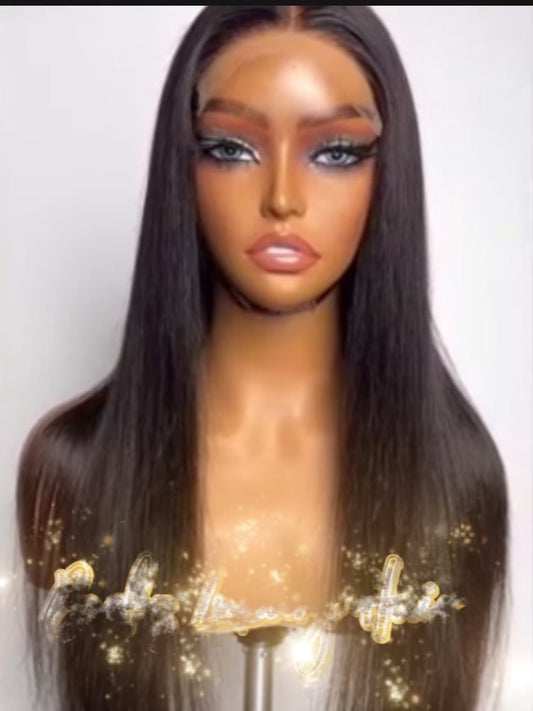 “LAYLA” 200% Density 13x4 Full Frontal Lace Wig Straight